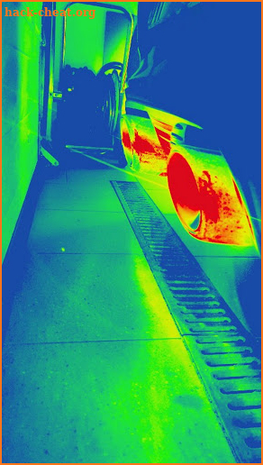 Thermal Camera Photo Filter Simulator screenshot