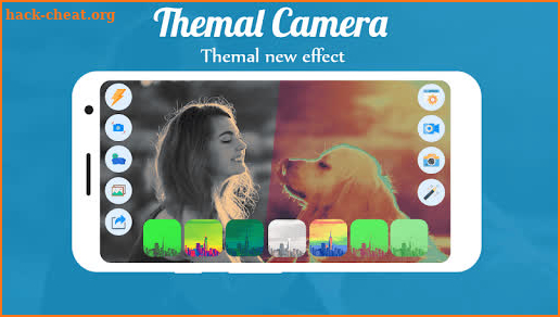 Thermal, Night Vision Camera Effect :Photo Editor screenshot