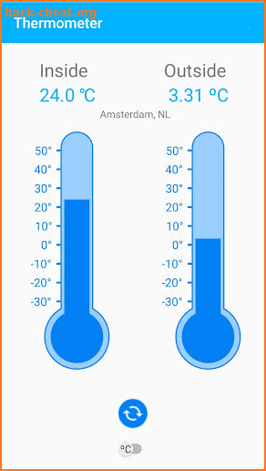 Thermometer screenshot