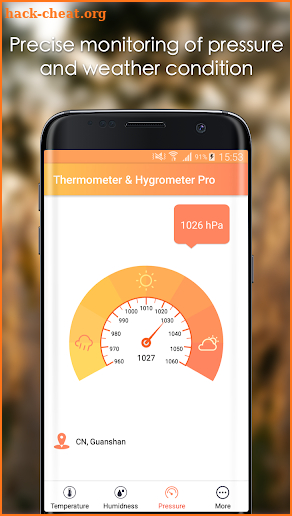 Thermometer & Hygrometer Pro screenshot