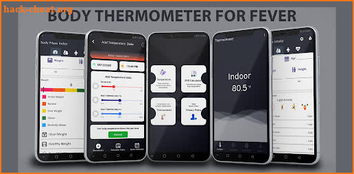 Thermometer App – Body Thermometer for Fever screenshot