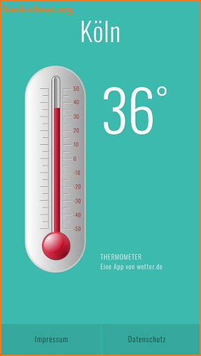 Thermometer – Die Temperatur an deinem Standort screenshot