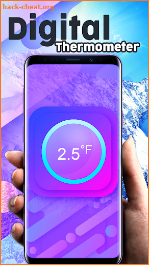 Thermometer for ambient temperature screenshot
