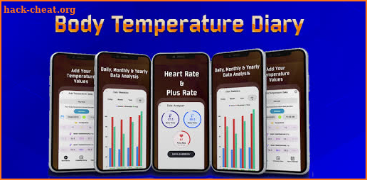 Thermometer For Fever - Blood Pressure Diary screenshot