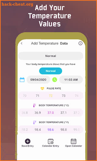 Thermometer For Fever - Body Temperature screenshot