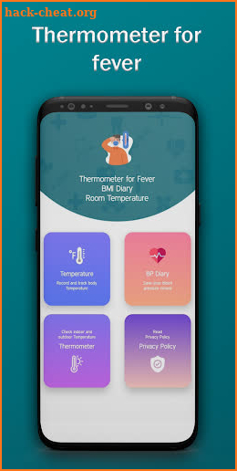 Thermometer for Fever - Body Temperature Tracker screenshot