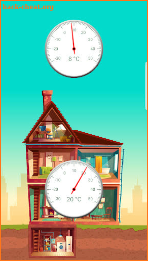 Thermometer for room and outside screenshot