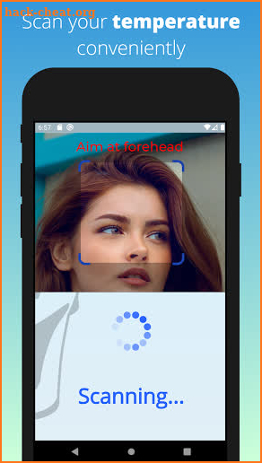 Thermometer : Forehead Temperature Reader screenshot