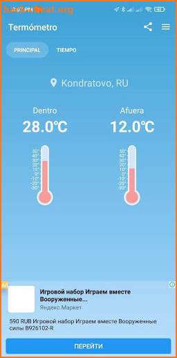 Thermometer - Weather Temperature Today screenshot