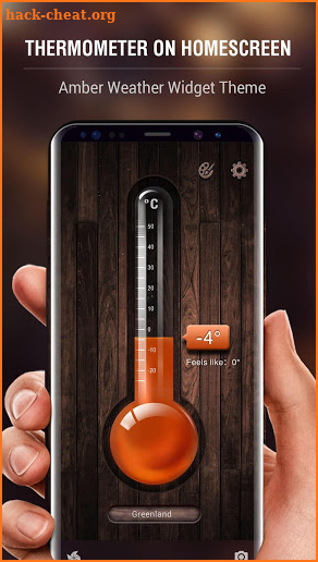 Thermometer Weather Widget screenshot