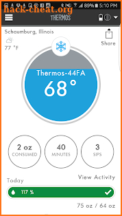 Thermos Smart Lid screenshot