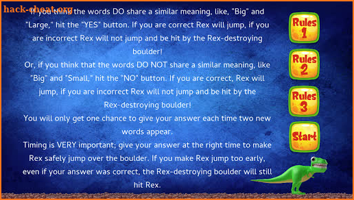 Thesaurus Rex screenshot
