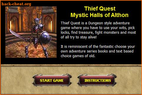 Thief Quest - Mystic Halls of Althon screenshot