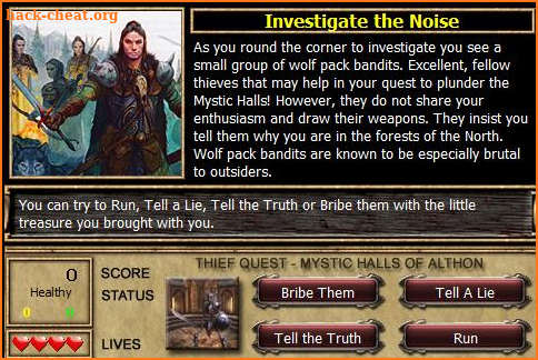 Thief Quest - Mystic Halls of Althon screenshot