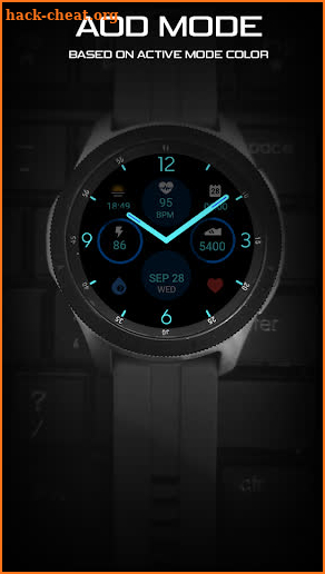 Thin 3 - Analog Watch Face screenshot