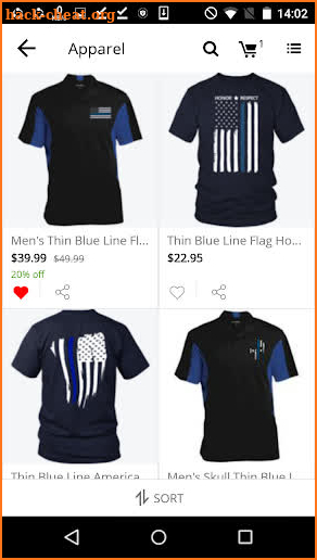 Thin Blue Line Shop screenshot