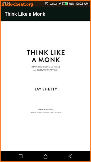 Think Like a Monk by Jay Shetty screenshot