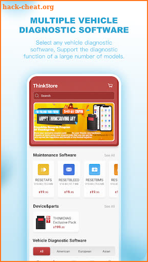 ThinkCar pro screenshot