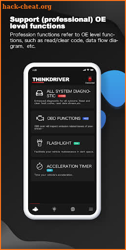 ThinkDriver screenshot
