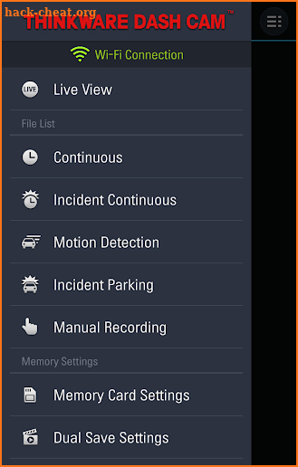 thinkware dashcam viewer wont play on android