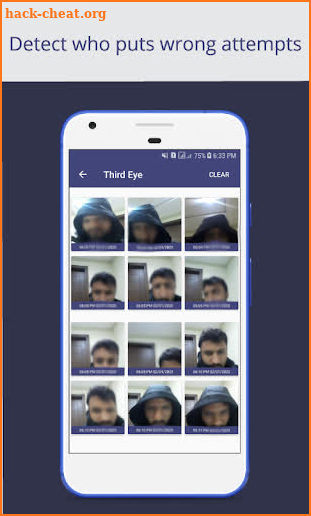 Third Eye | Intruder Selfie Detector screenshot