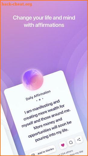 Third Eye Thoughts Affirmation screenshot