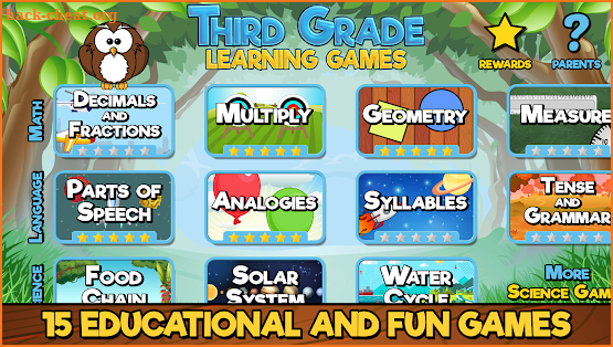 Third Grade Learning Games screenshot