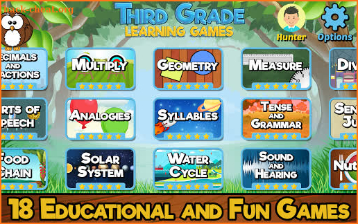 Third Grade Learning Games (School Edition) screenshot