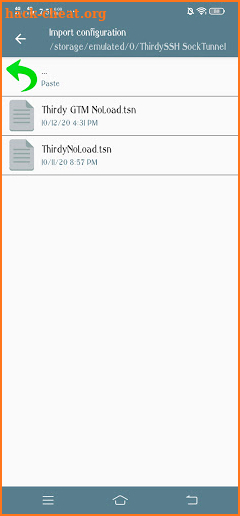 ThirdySSH Sock Tunnel VPN screenshot