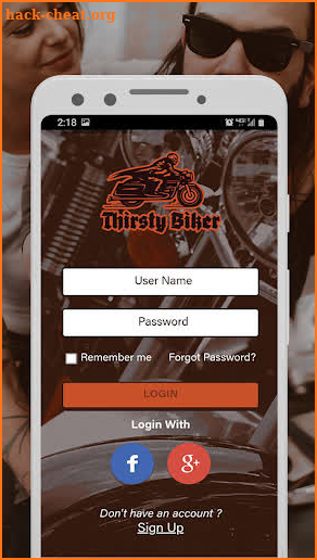 Thirsty Biker screenshot