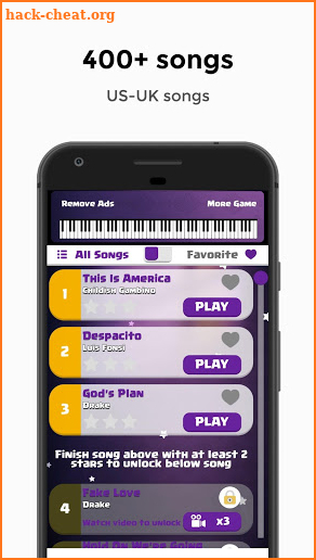 This Is America Piano Tiles 2 screenshot