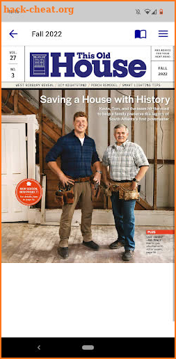 This Old House - Magazine screenshot