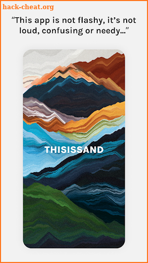 Thisissand screenshot