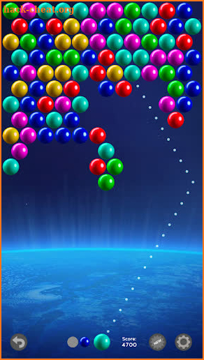 Thomas Bubble Space. Pop bubbles & match 3 shooter screenshot