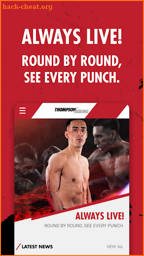 Thompson Boxing App screenshot