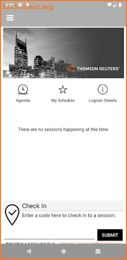 Thomson Reuters Events screenshot