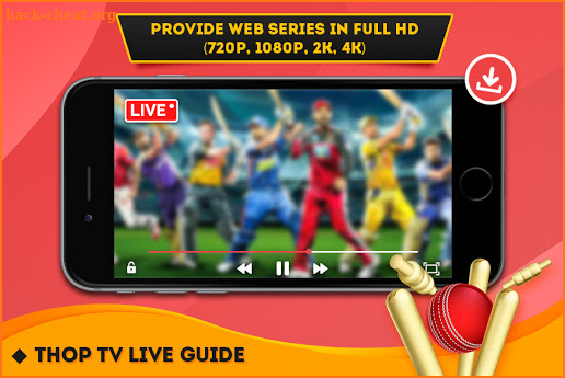 Thop Live Tv 2020 : Free Live Tv Guide screenshot