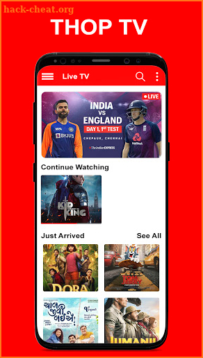 Thop TV - Free Live Cricket TV 2021 Advice screenshot