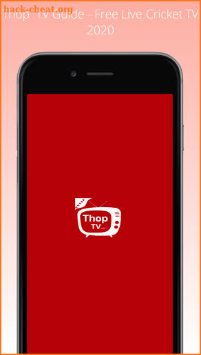 Thop TV Guide - Free Live Cricket TV 2020 screenshot