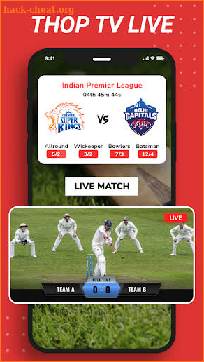 Thop TV-Live Cricket TV screenshot