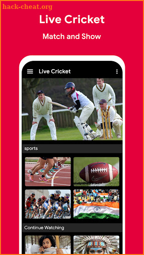 Thop TV (Live Cricket TV Guide) screenshot