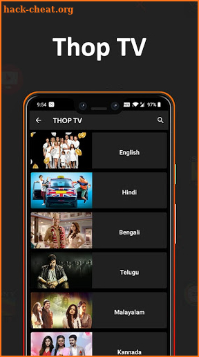 Thop TV : Live Crickey TV , Movies Free Guide screenshot
