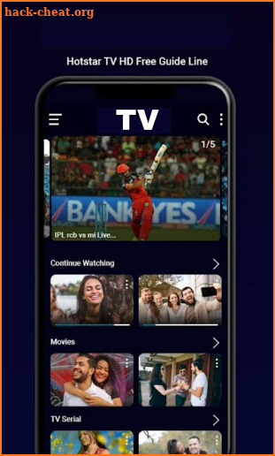Thop TV Live - Thop TV Cricket - Thop TV Show Tips screenshot