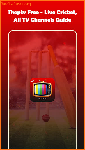 Thoptv Free - Live Cricket, TV Channels Guide screenshot