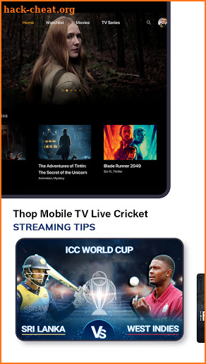 Thoptv - Live Cricket,All TV Channels Guide screenshot