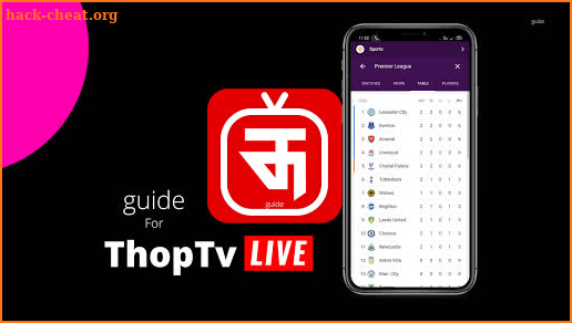 ThopTv Live IPL 2020  Guide screenshot