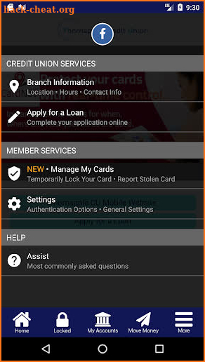 Thornapple Credit Union screenshot