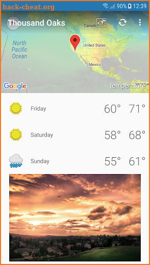 Thousand Oaks, CA - weather and more screenshot