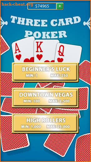 Three Card Poker - Bonus screenshot