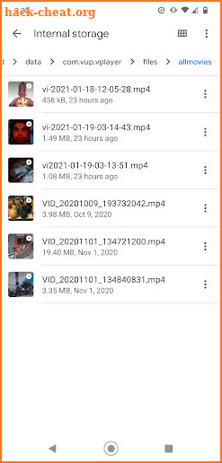 Three-In-One Video Player  (TIOVPlayer) screenshot